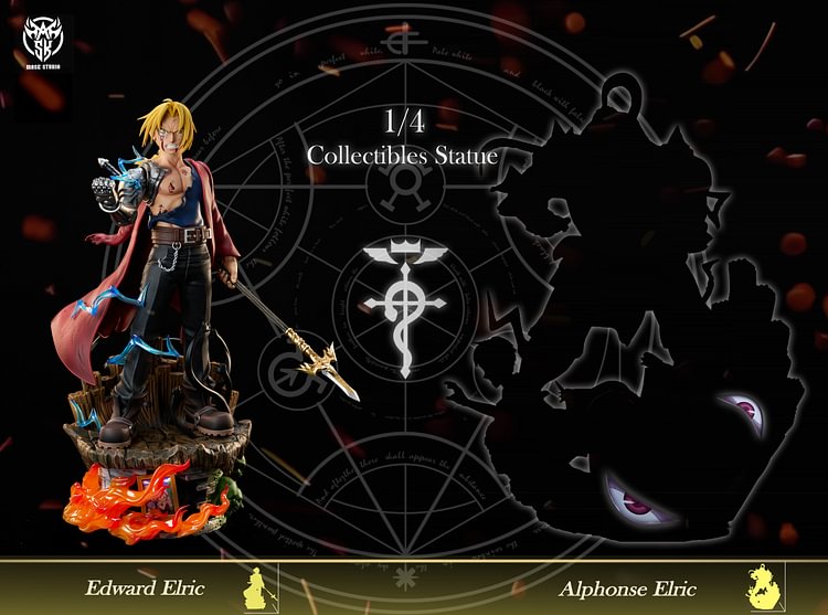 Mask Studio - Fullmetal Alchemist 01 Edward Elric 1/4 Statue(GK) Cartoon-Statue Master