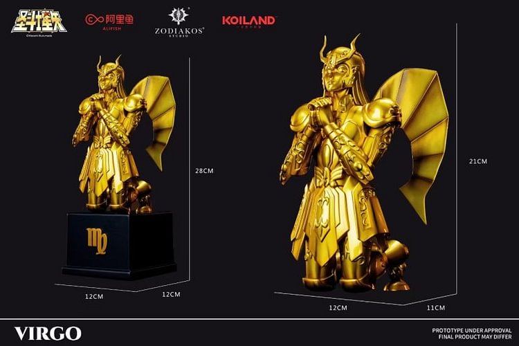 Zodiakos Studio - Saint Seiya Gold Saint Virgo cloth (Licensed) Statue(GK)