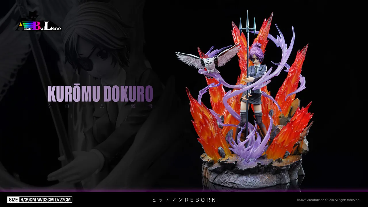 Arcobaleno Studio 1/6 Hitman Reborn! Kurōmu Dokuro Statue
