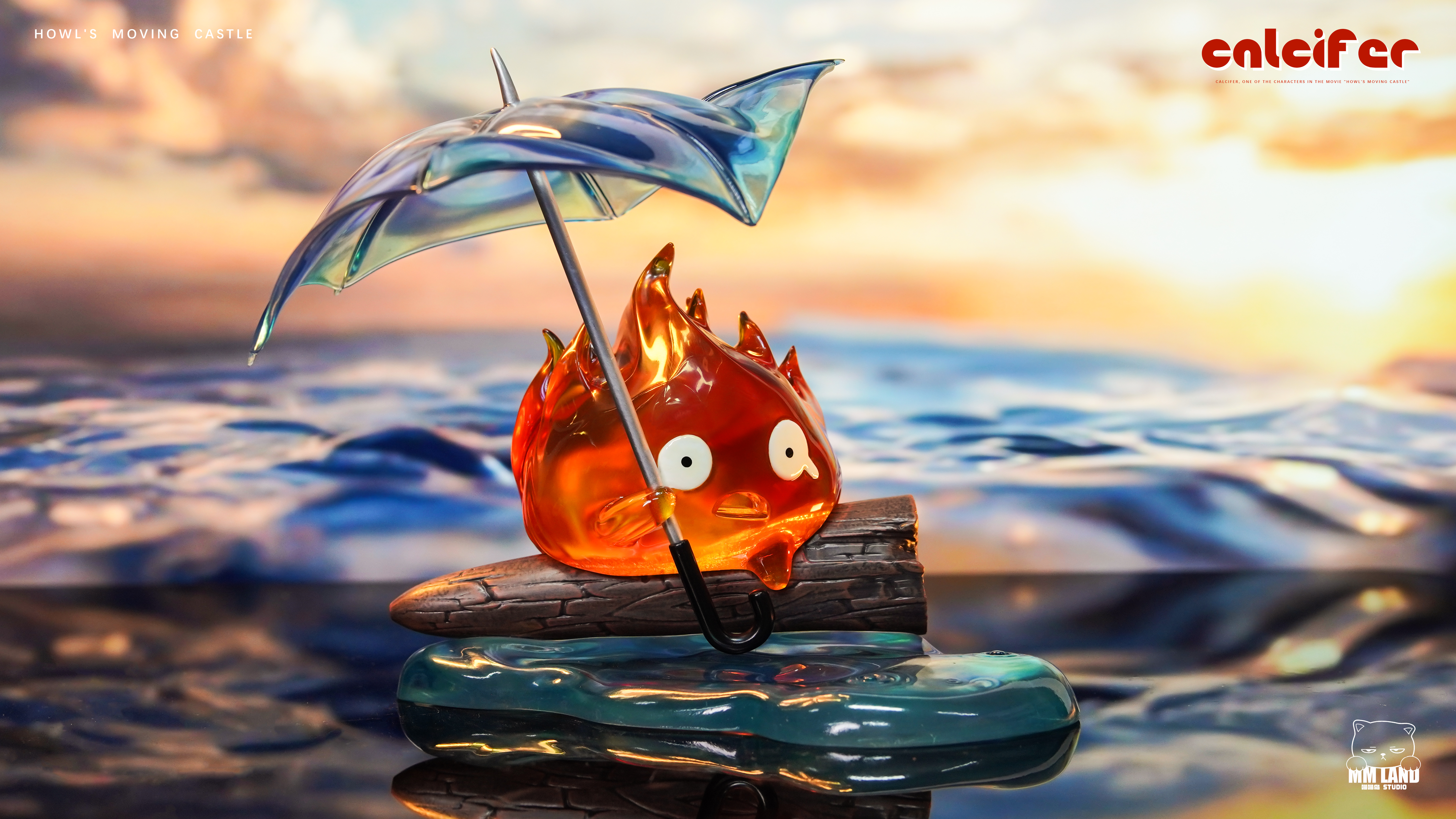 MMLAND Studio - Umbrella Holding Calcifer Statue(GK)