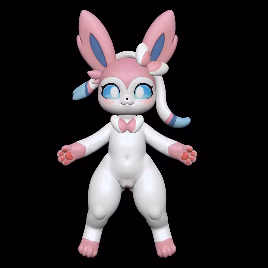 Spirit Demon Studio Sylveon Doll Pokémon