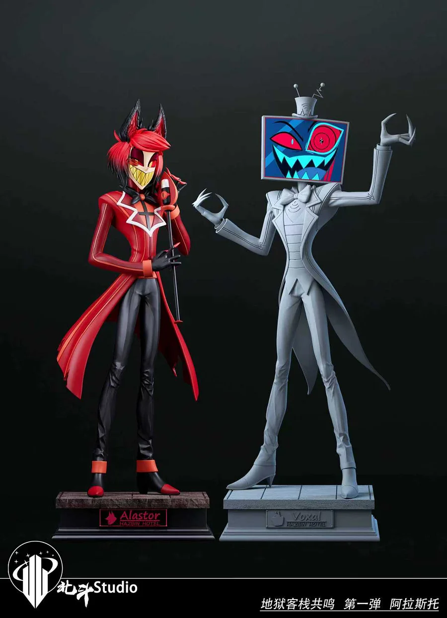 Hokuto Studio - Alastor Hazbin Hotel  Statue