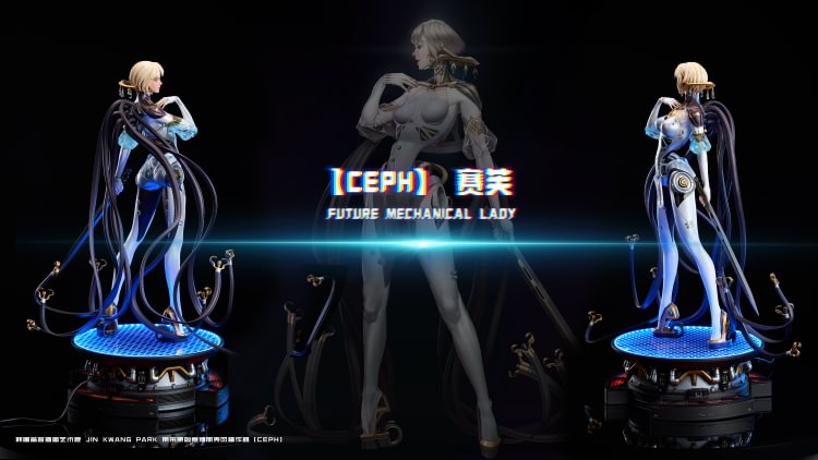 Yi Ci Fang & Polaris Studio - Future Mechanical Laoy CEPH 1/4 Statue(G)