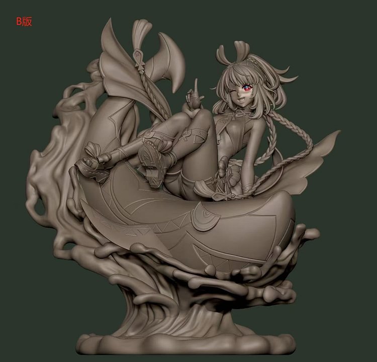 KOD Studio - Genshin Impact Light Sculpture Series 01 Mualani 1/6 Statue(GK)