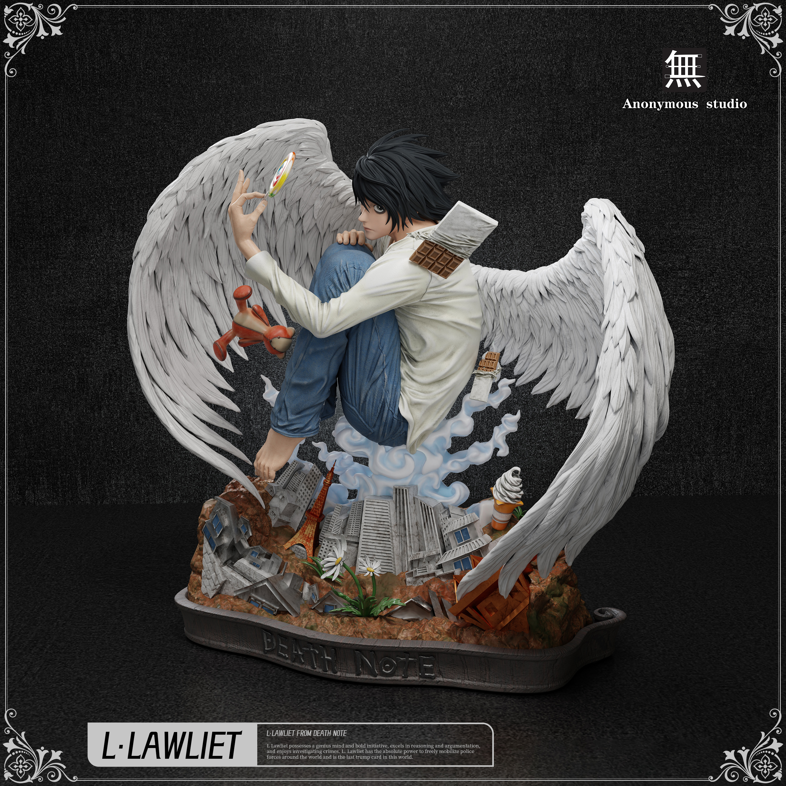 Anonymous Studio - Death Note L Lawliet Statue（GK）