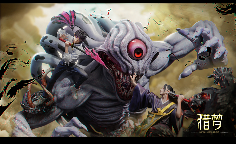 DREAM HUNTER Studio - Jujutsu Kaisen Yuta Okkotsu VS Suguru Geto 1/6 Statue(GK)