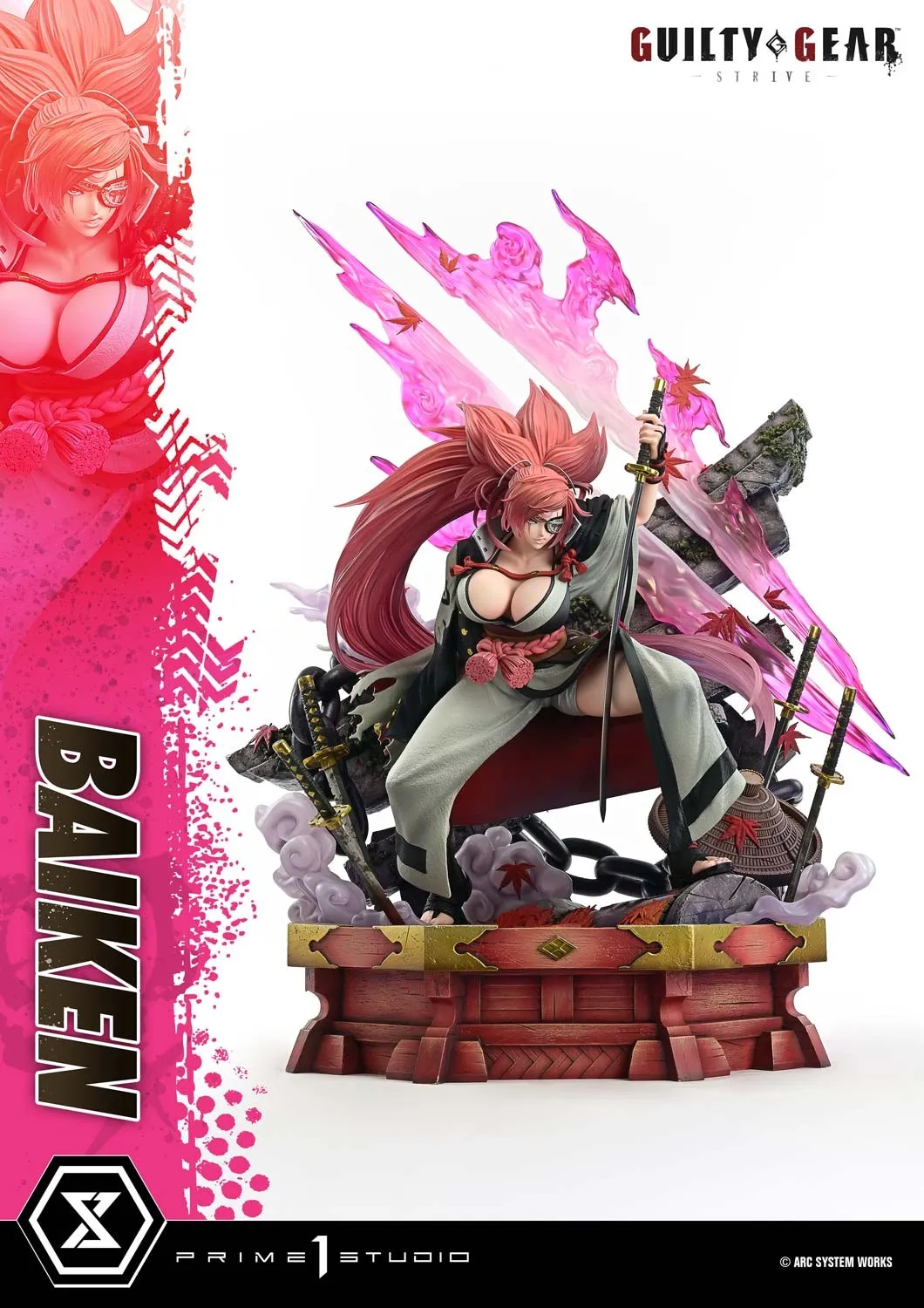 Prime 1 Studio - Ultimate Premium Masterline GUILTY GEAR -STRIVE- BAIKEN UPMGG-04 UPMGG-04S (Licensed) Action Figure 