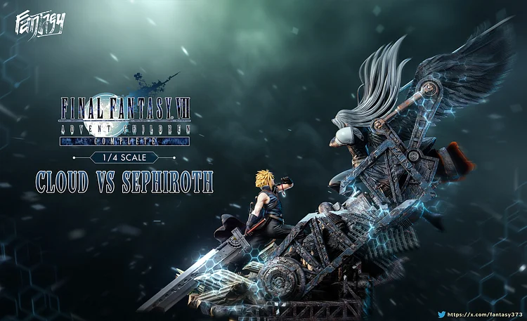 FANTASY Studio & Dragon Studio - Final Fantasy Sephiroth VS Cloud Strife 1/4 Statue(GK)