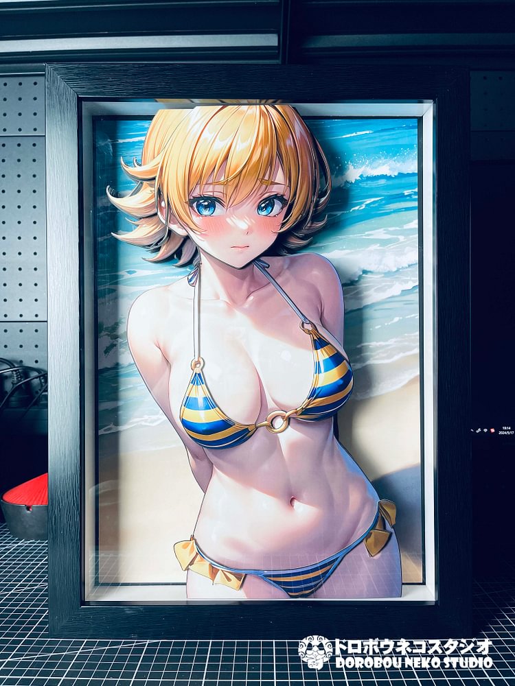 Dorobou Neko Studio DSMG-063 Ikawa Sakura Ver Decorative Painting Scene