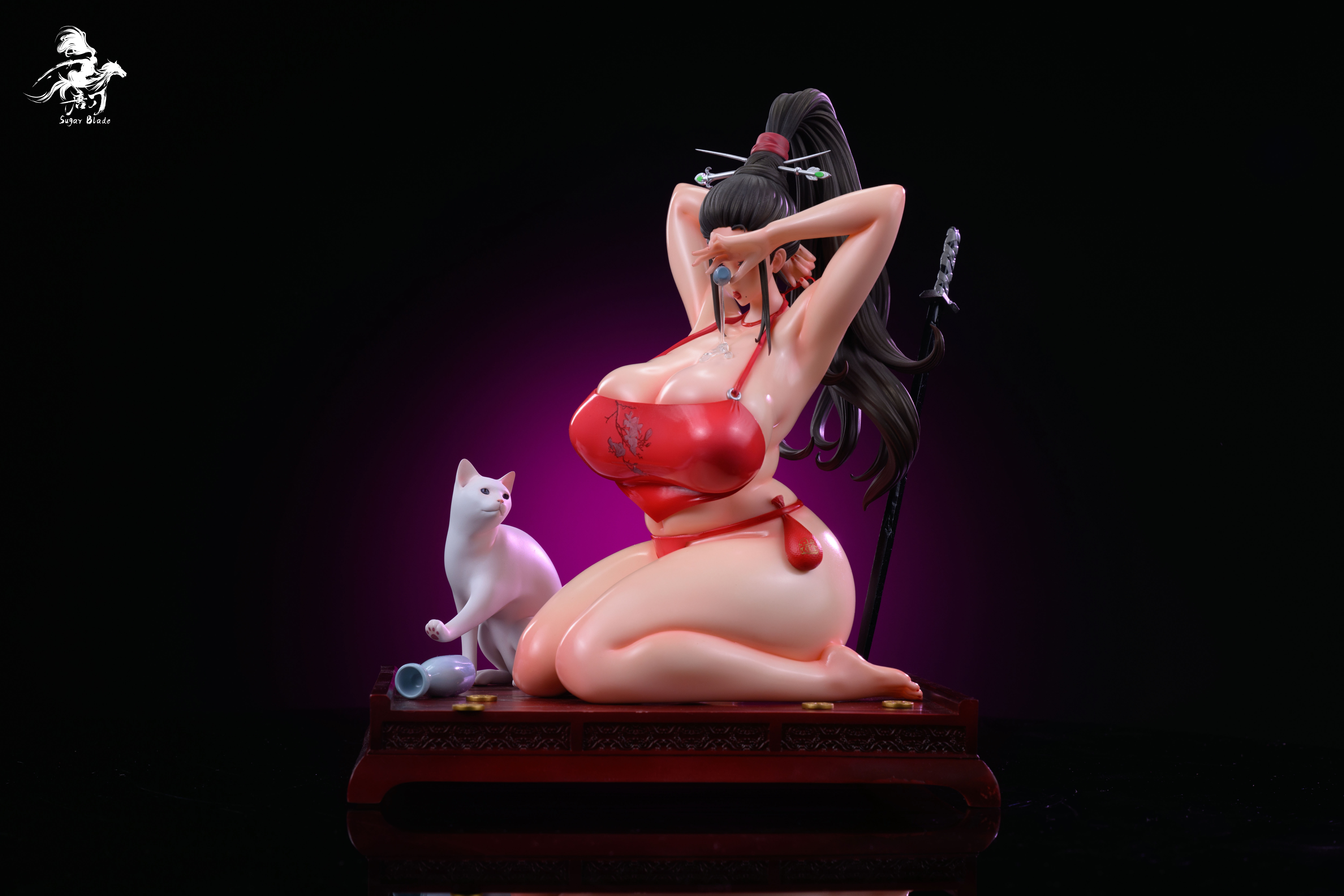 Sugar Blade Studio - Original Crane's Cry Cat's Melody  Statue(GK) (Adult 18+）