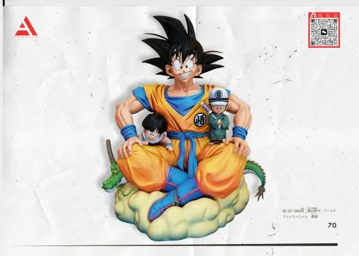 Jie Ke Bang Studio - Son Goku X Son Gohan X Kuririn Dragon Ball Statue