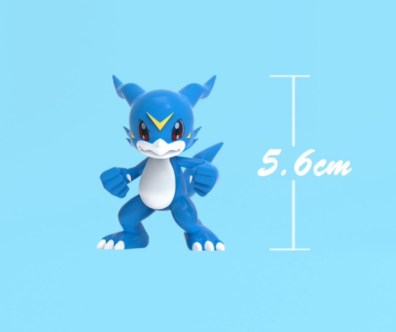 Vzai Studio - Digimon Veemon and exclusive digital egg