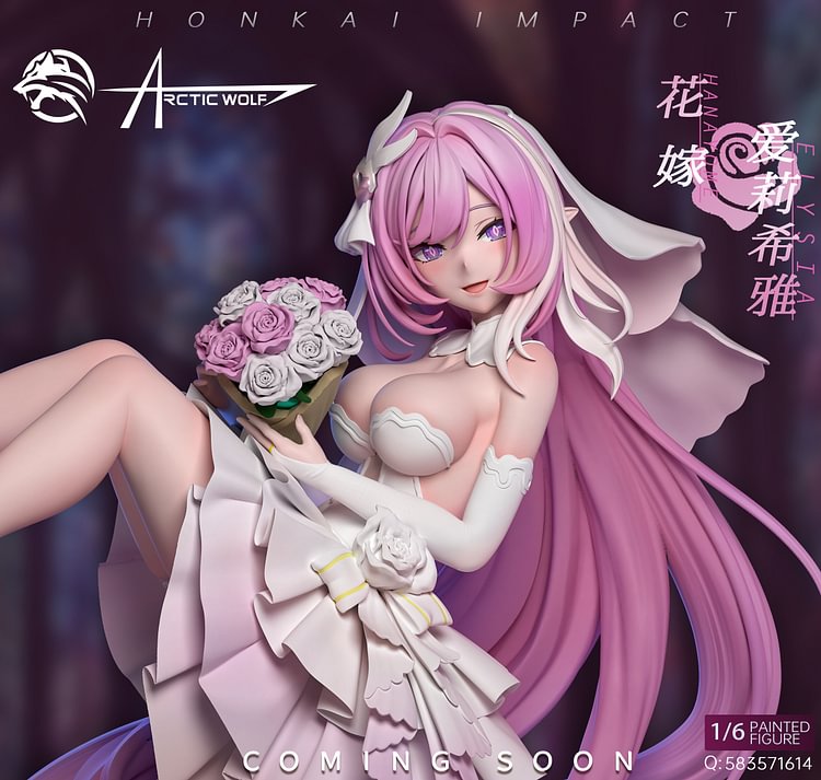 Arctic wolf Studio - Honkai Impact Wedding Dress Elysia Statue(GK) (Adult 18+)