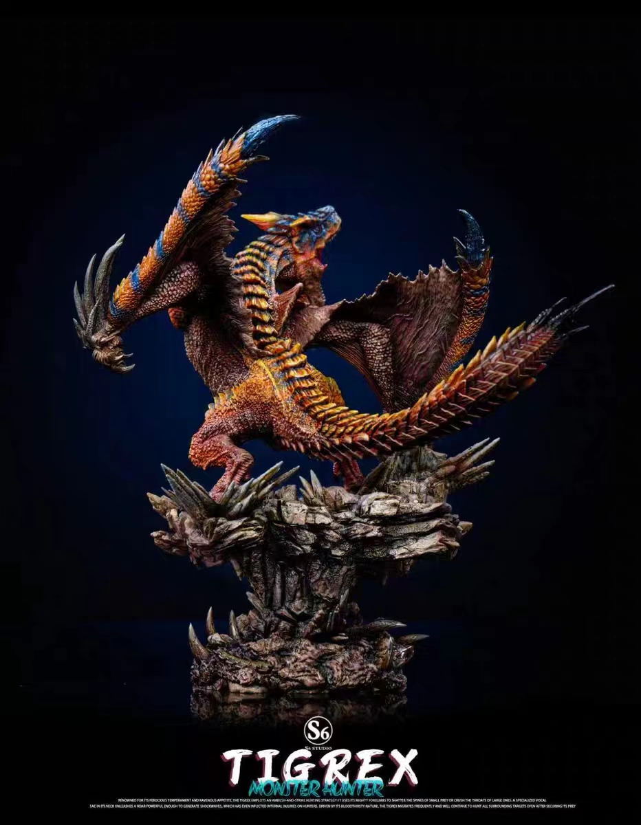 S6 Studio - Tigrex Monster Hunter Statue