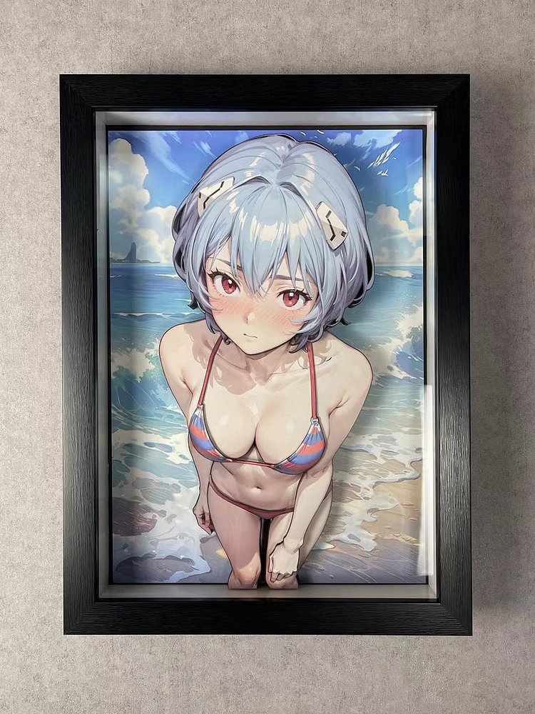 IN-STOCK Dorobou Neko Studio - EVA - DSMG-049 Decorative Painting of Ayanami Rei Scene