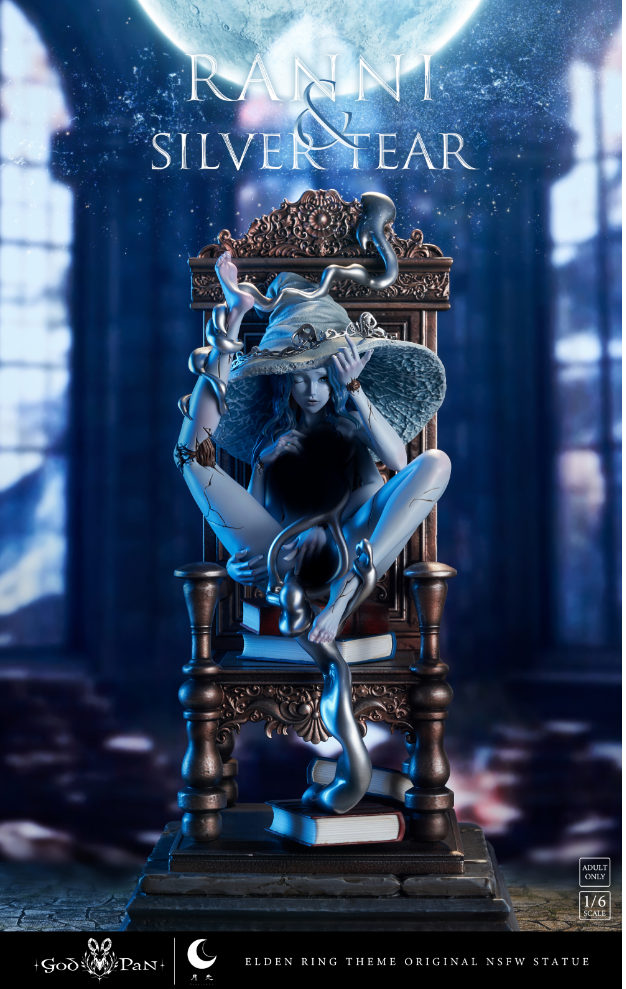 PRE-ORDER God Pan Studio - Elden Ring Ranni & Silver Tear 1/6 Statue(GK)