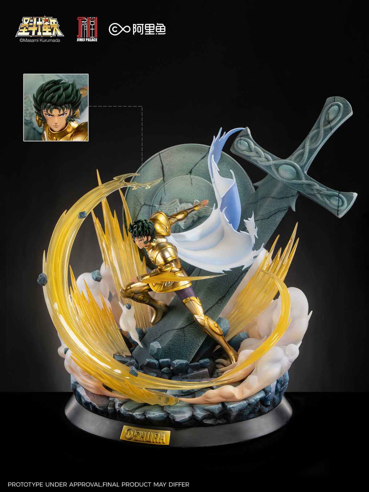 JIMEI PALACE Studio - Saint Seiya 05 Capricorn Shura (Licensed)