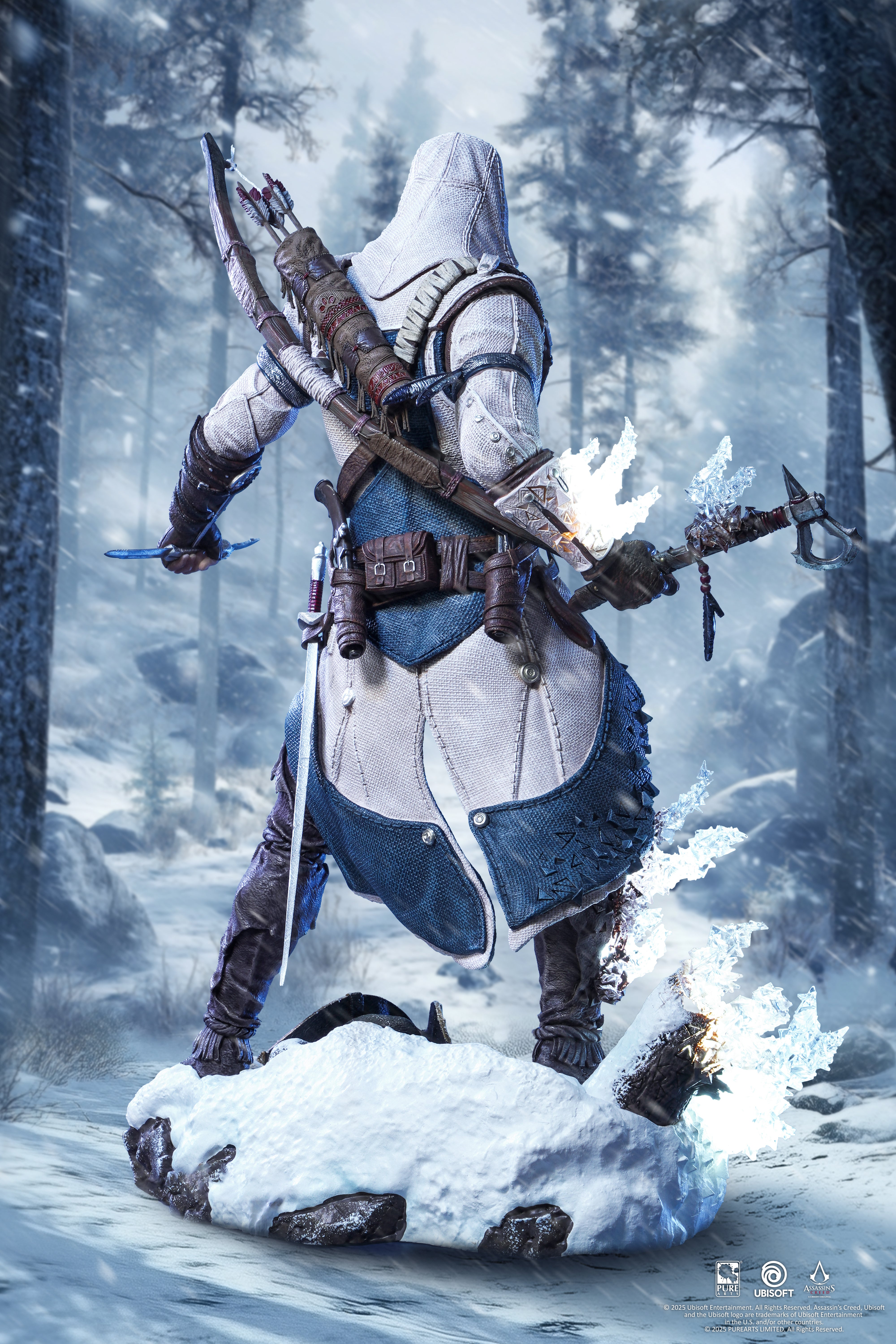 PURE ARTS Studio - Assassin Creed Animus Connor 1/8 Scale Statue (Licensed)