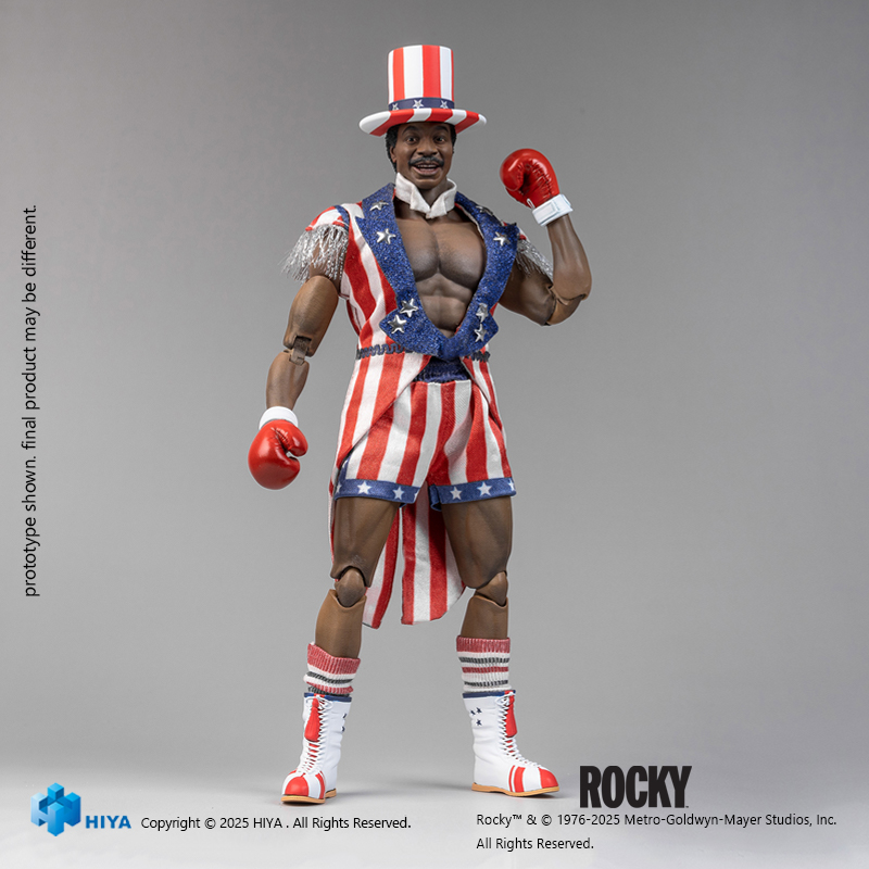 HIYA Toys - Apollo Creed 1/12 Scale Action Figure ESR0171 (Licensed)