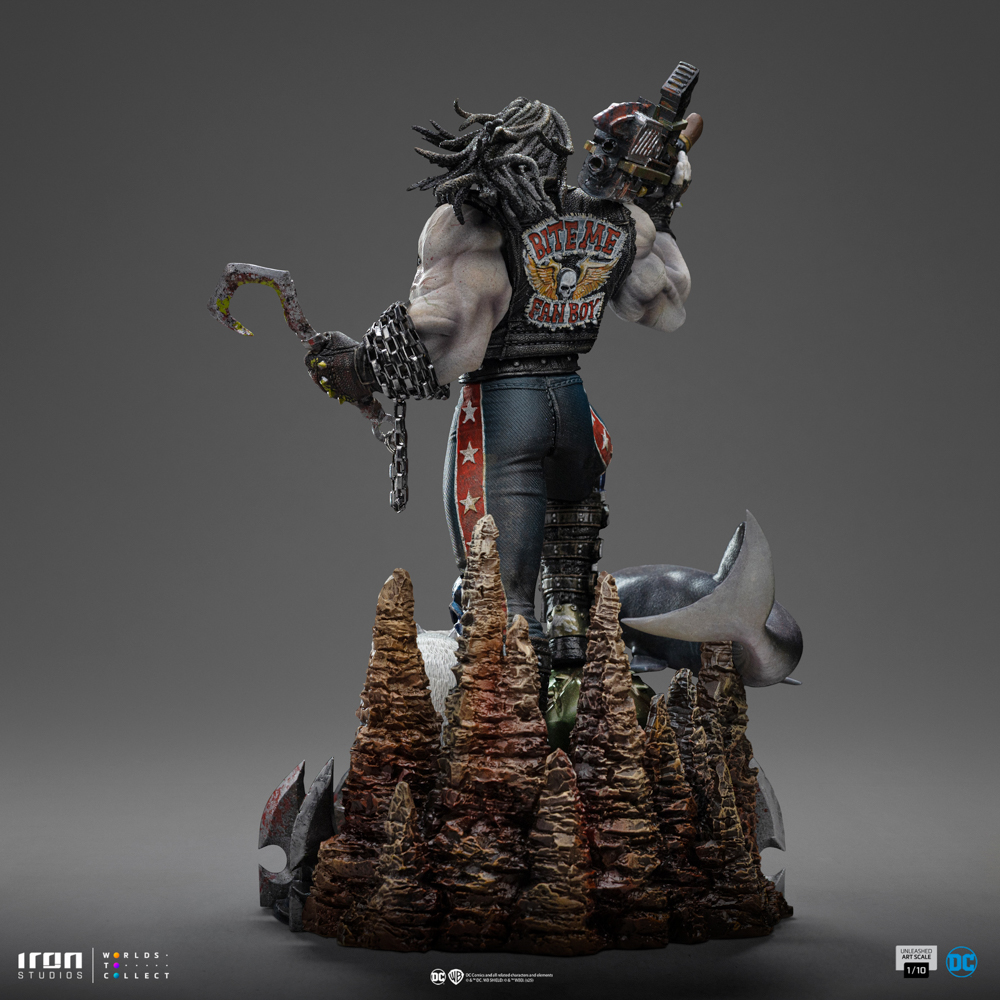 Iron Studio - DC Comics Art Scale 1/10 Lobo Unleashed Statue DCCDCG120725-10 (Licensed)