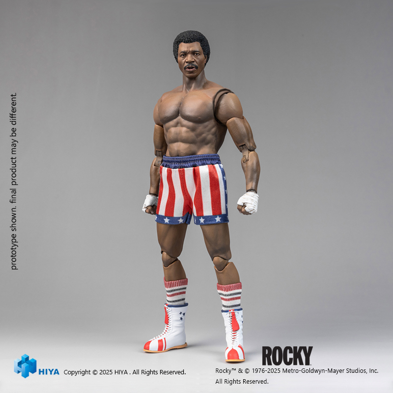 HIYA Toys - Apollo Creed 1/12 Scale Action Figure ESR0171 (Licensed)