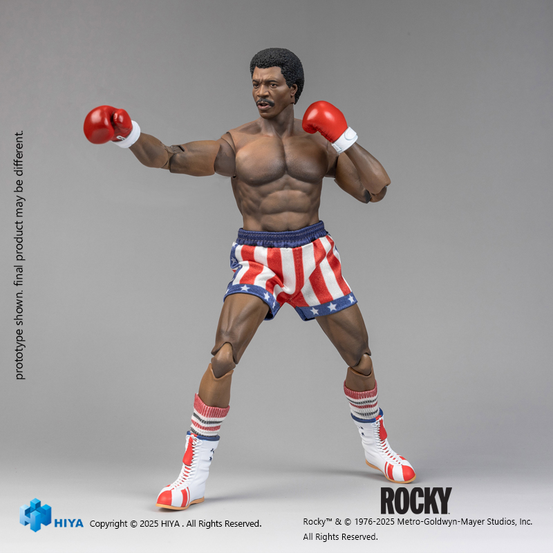 HIYA Toys - Apollo Creed 1/12 Scale Action Figure ESR0171 (Licensed)