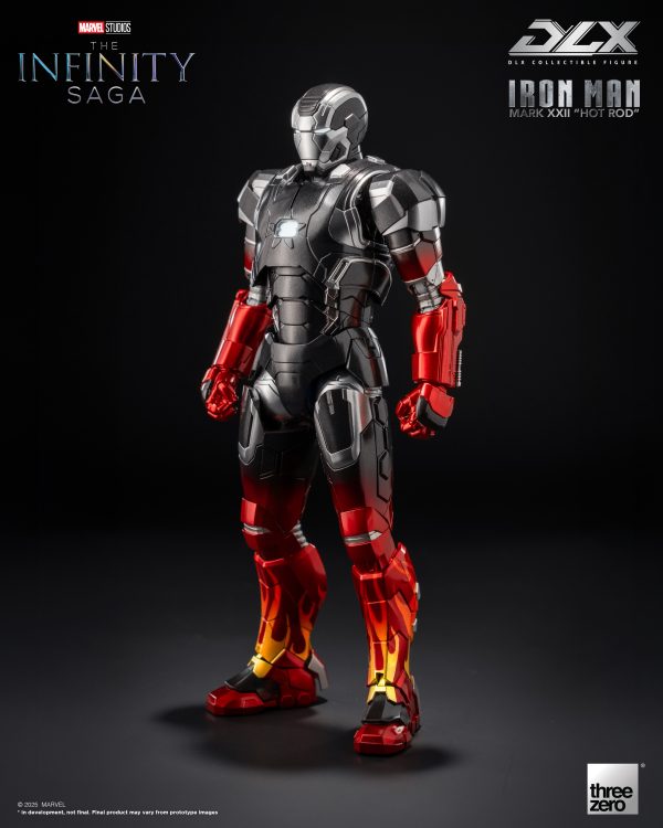 Threezero - Marvel DLX Iron Man Mark 22 Hot Rod 3Z0945C0 (Licensed)