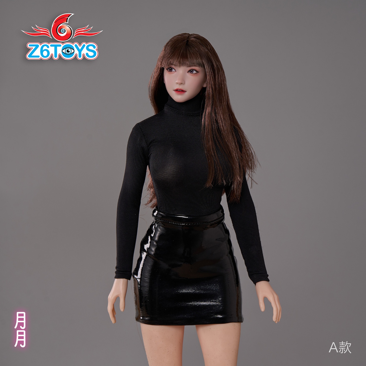 Z6TOYS - Original 1/6 Asian movable eye beauty head sculpture Yueyue ZC016ABCDEF (Licensed)
