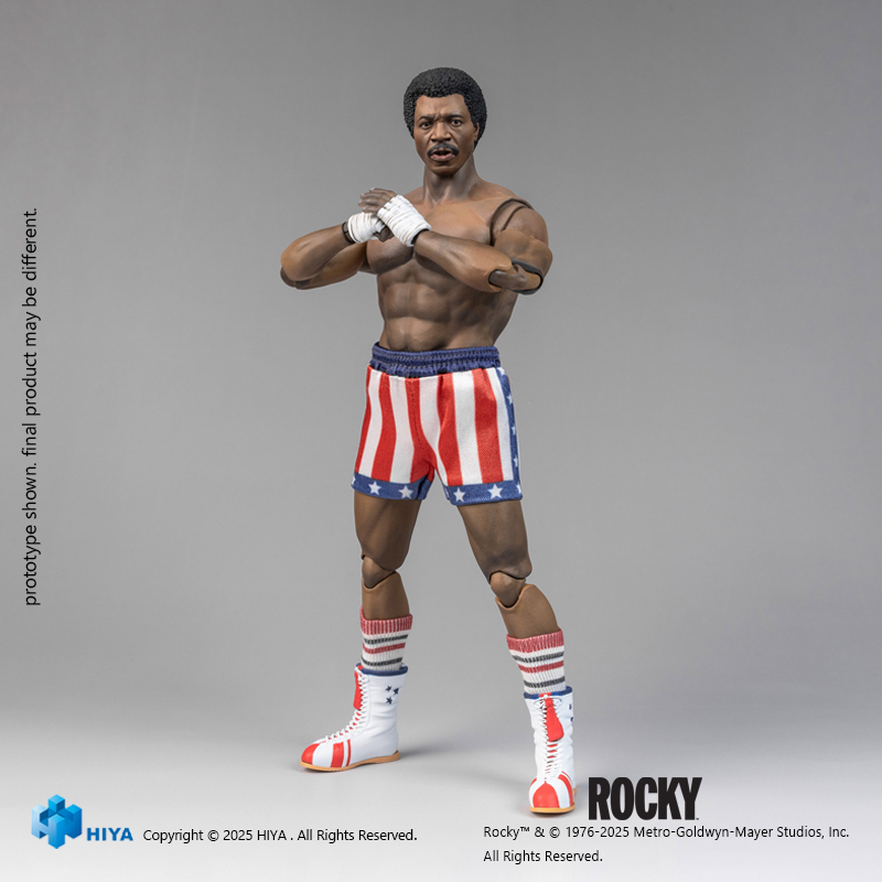 HIYA Toys - Apollo Creed 1/12 Scale Action Figure ESR0171 (Licensed)