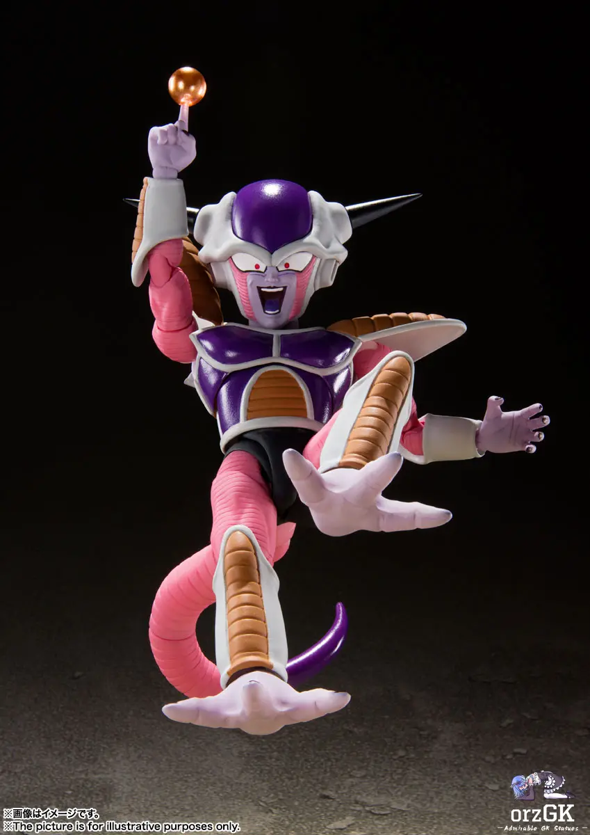 BANDAI SPIRITS - S.H.Figuarts Frieza First Form & Frieza Pod "Dragon Ball Z" (Licensed)Statue