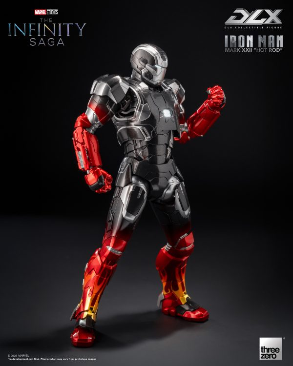 Threezero - Marvel DLX Iron Man Mark 22 Hot Rod 3Z0945C0 (Licensed)