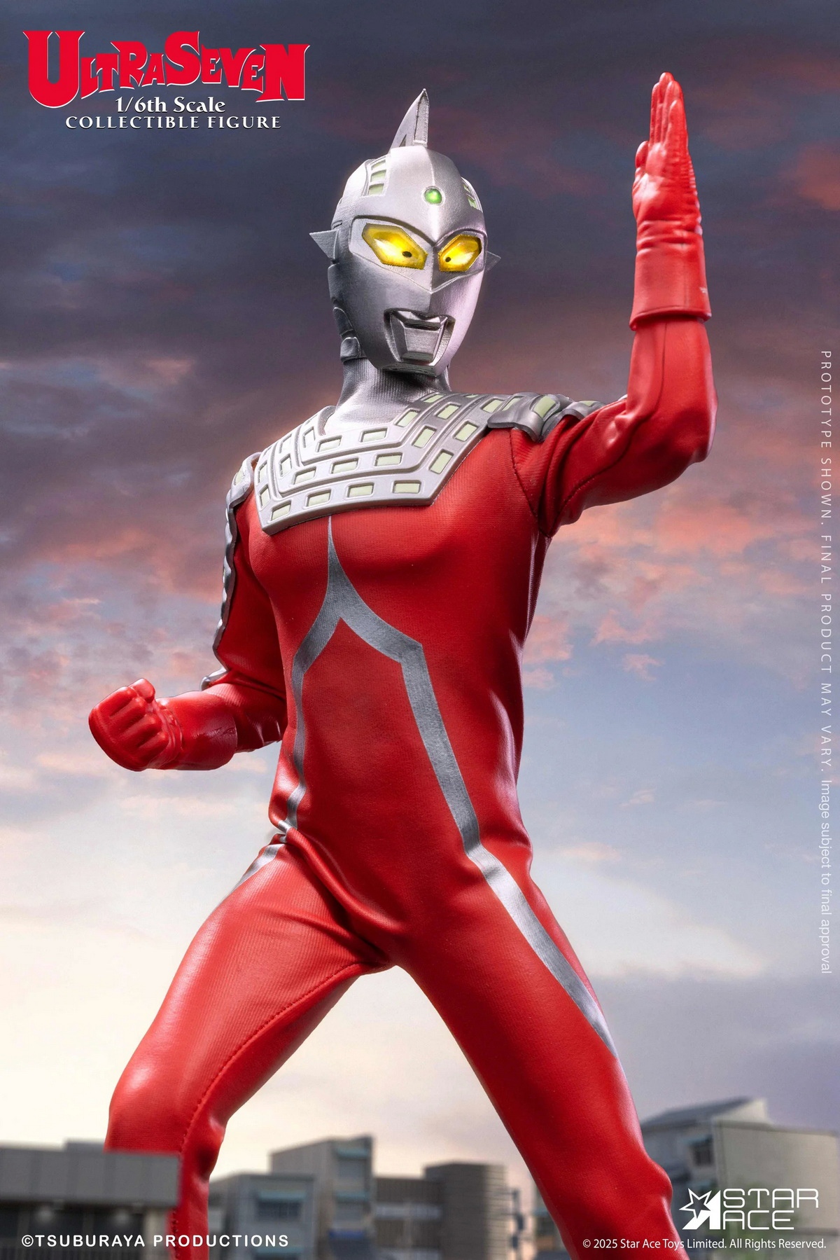 Star Ace Toys - Ultraman 1/6 ULTRASEVEN action figure SA0155 & SA0156 (Licensed)