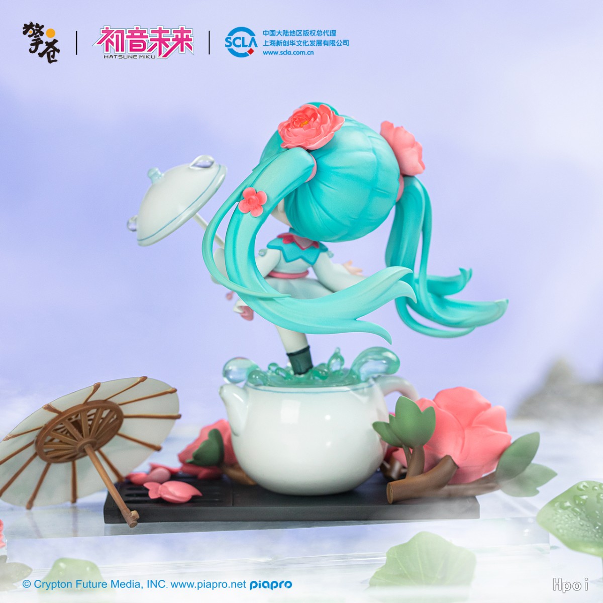 Hobby Rangers - Hatsune Miku huazhiyurun Q version figure (Licensed)  Statue(GK)