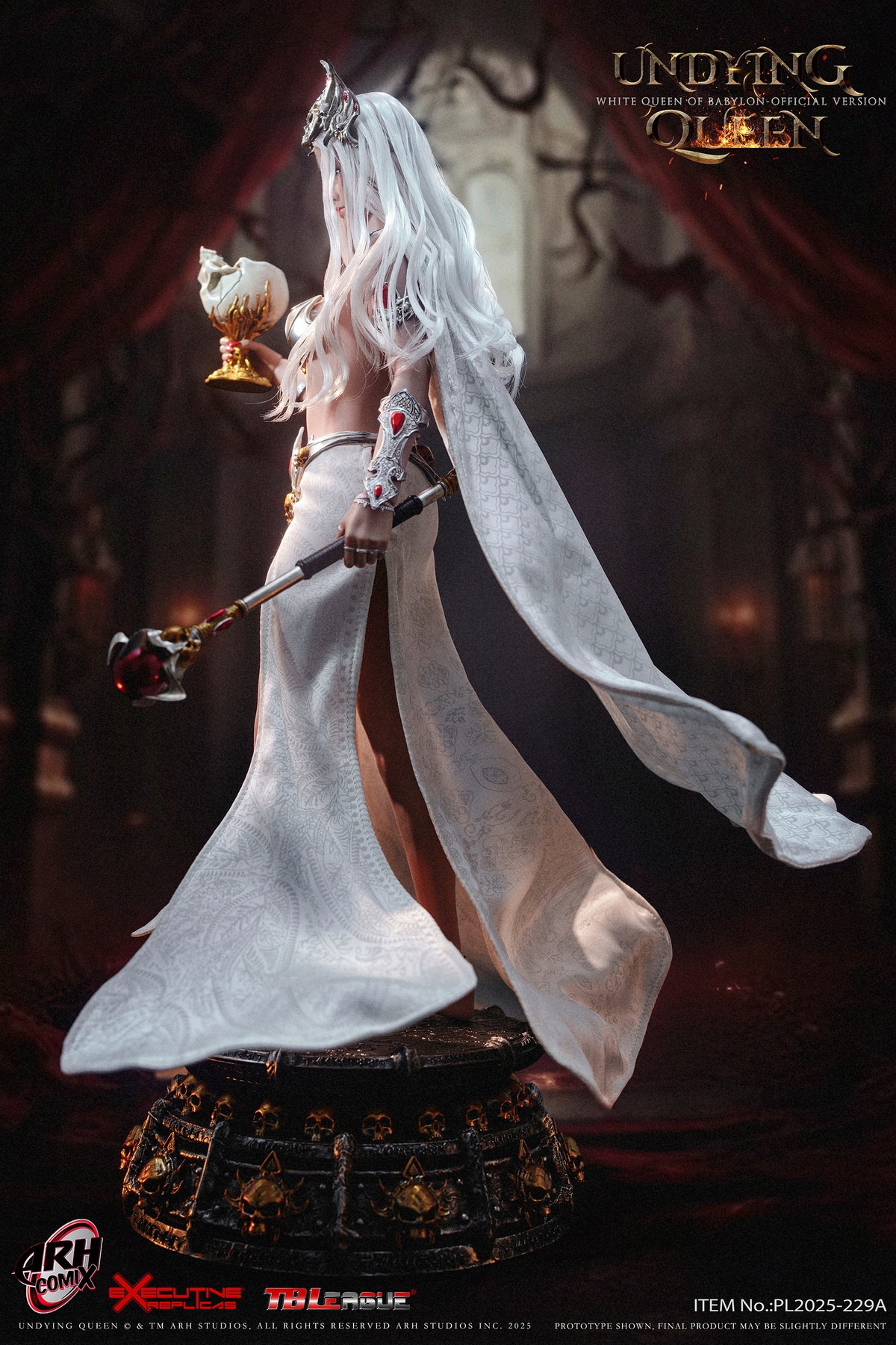 TBLeague - WHITE QUEEN OF BABYLON official version/variation version 1/6 Scale Action Figure PL2025-229A & PL2025-229B (Licensed)