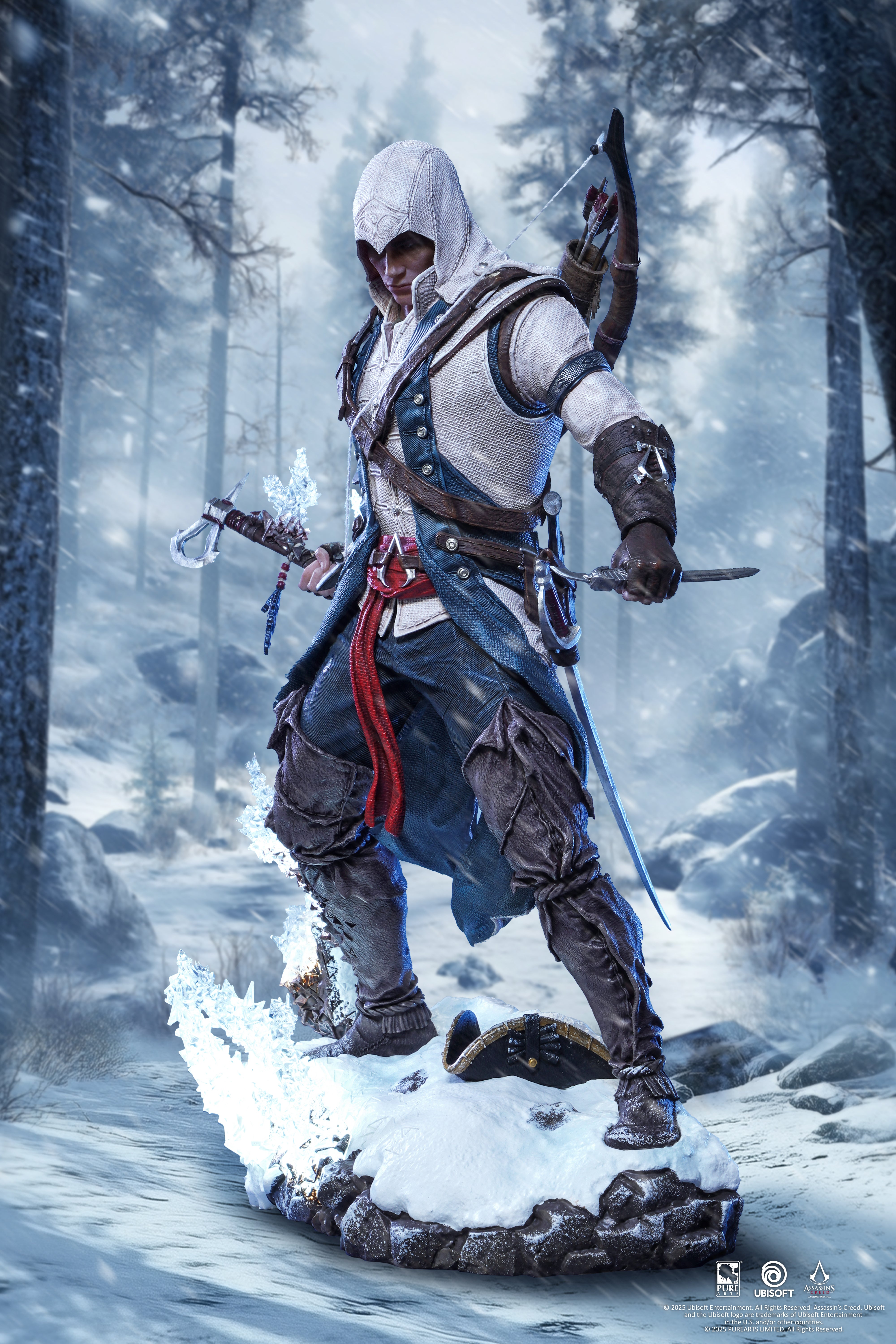 PURE ARTS Studio - Assassin Creed Animus Connor 1/8 Scale Statue (Licensed)