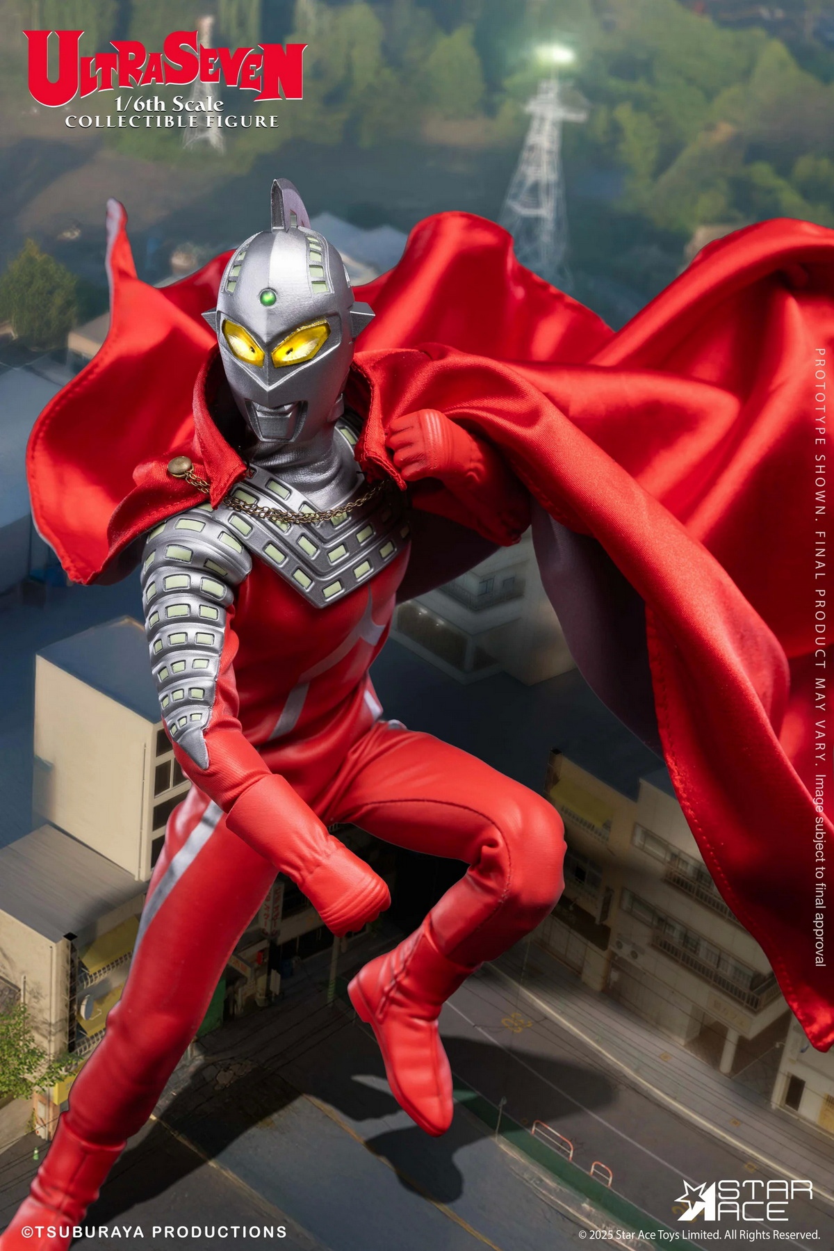 Star Ace Toys - Ultraman 1/6 ULTRASEVEN action figure SA0155 & SA0156 (Licensed)