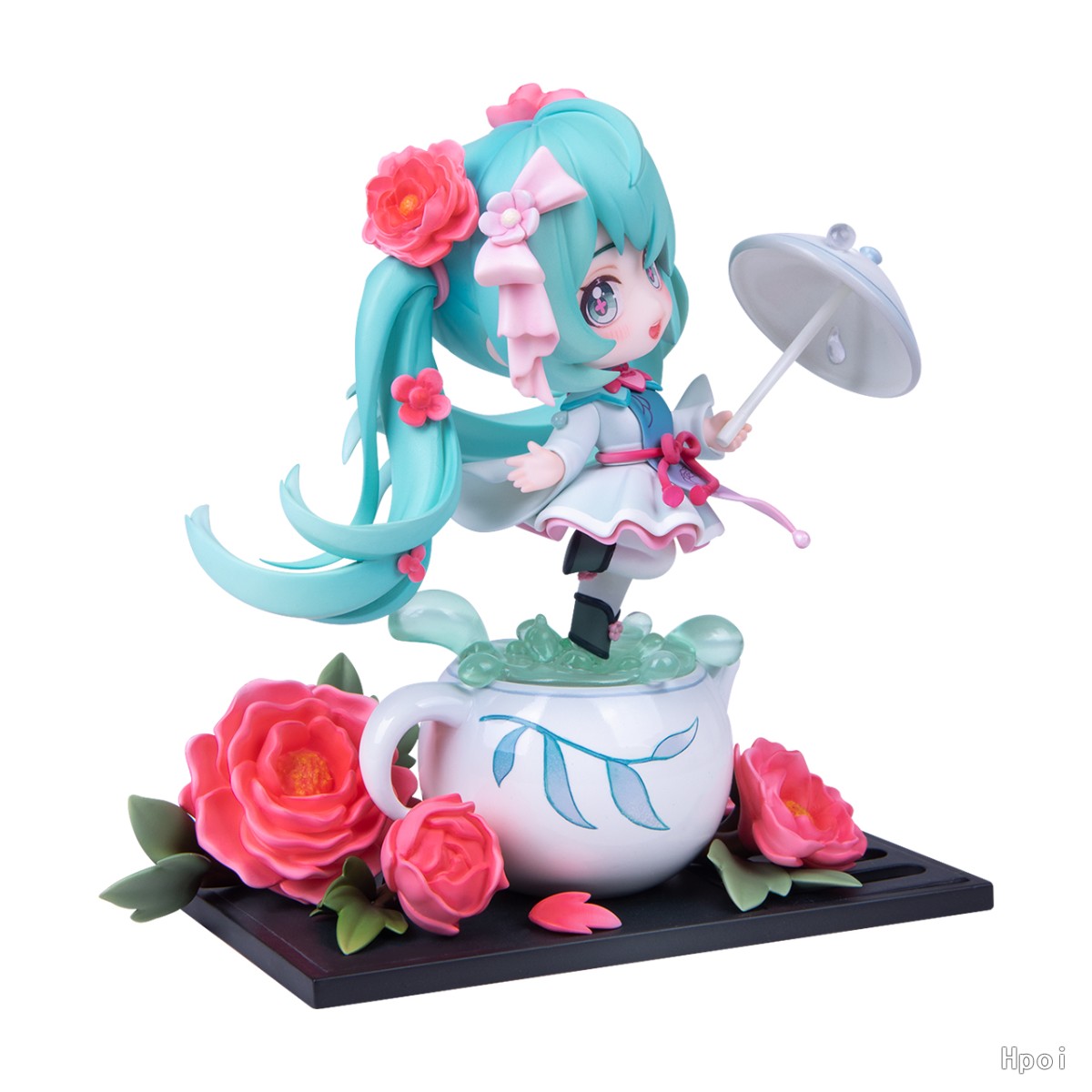 Hobby Rangers - Hatsune Miku huazhiyurun Q version figure (Licensed)  Statue(GK)