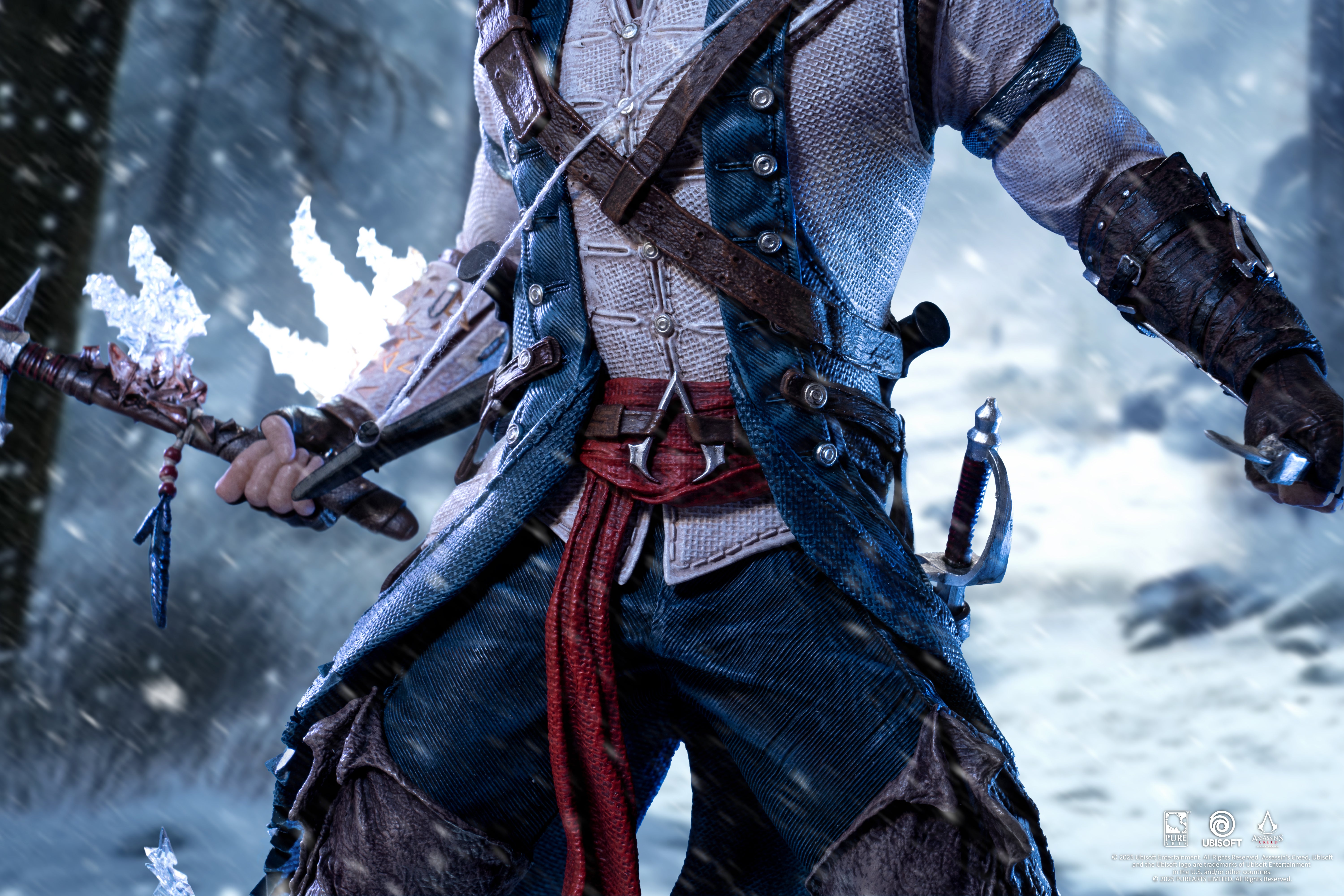 PURE ARTS Studio - Assassin Creed Animus Connor 1/8 Scale Statue (Licensed)