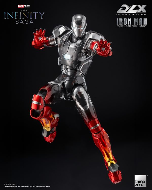 Threezero - Marvel DLX Iron Man Mark 22 Hot Rod 3Z0945C0 (Licensed)