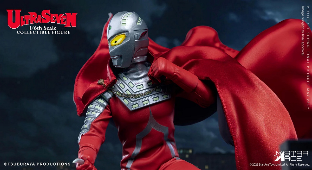 Star Ace Toys - Ultraman 1/6 ULTRASEVEN action figure SA0155 & SA0156 (Licensed)