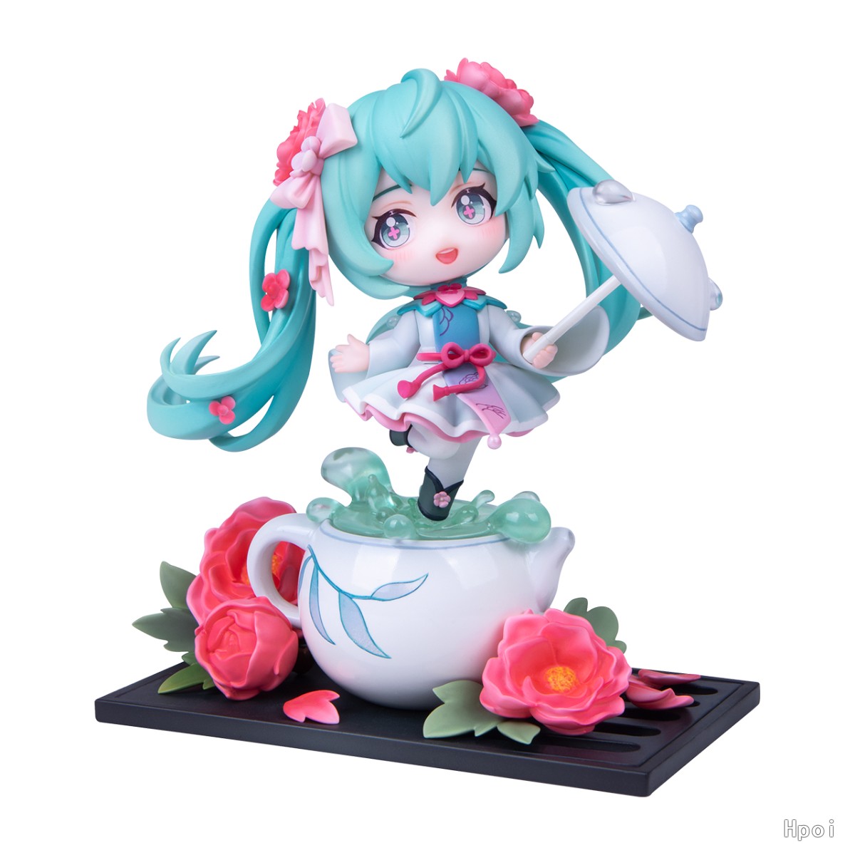 Hobby Rangers - Hatsune Miku huazhiyurun Q version figure (Licensed)  Statue(GK)