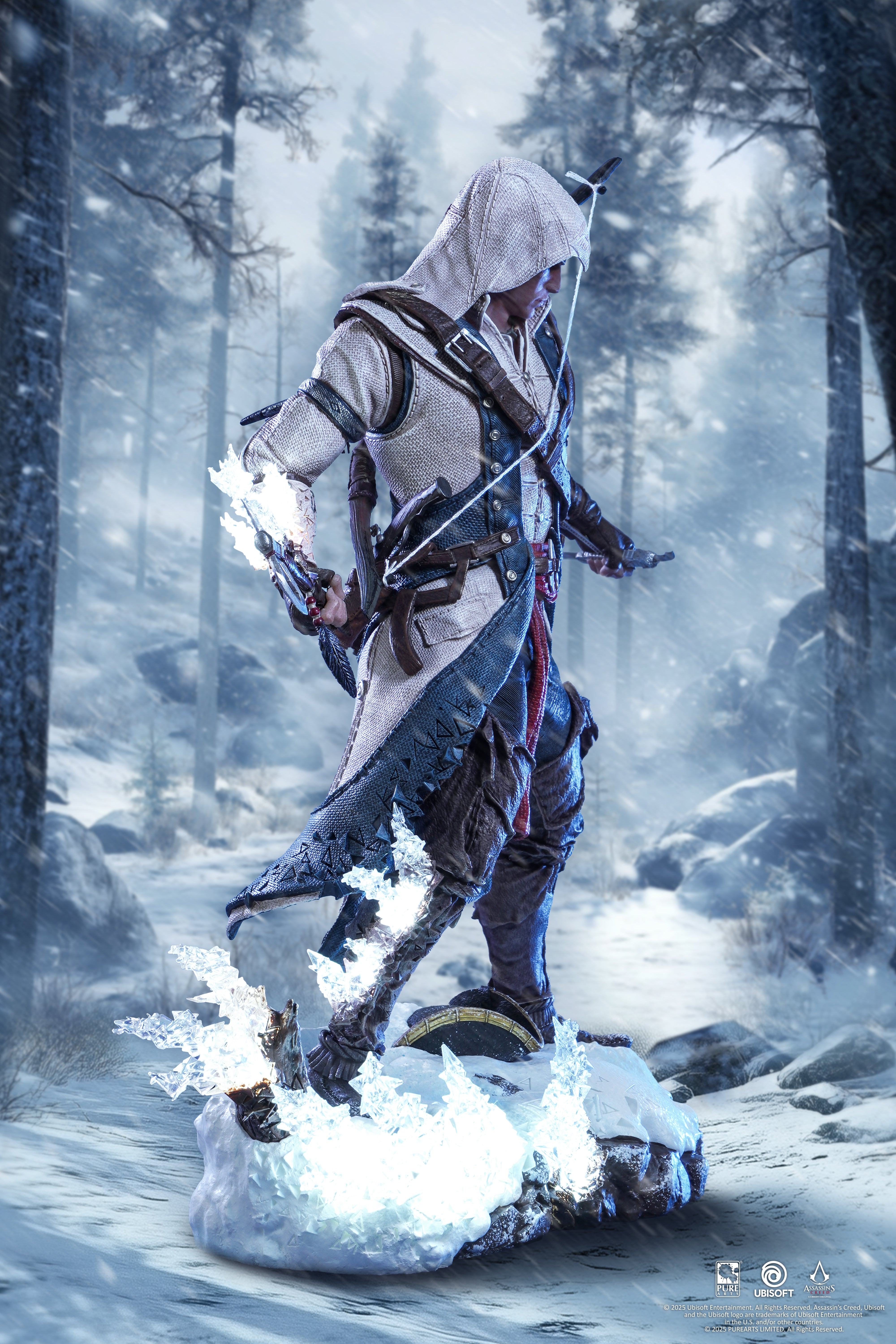 PURE ARTS Studio - Assassin Creed Animus Connor 1/8 Scale Statue (Licensed)