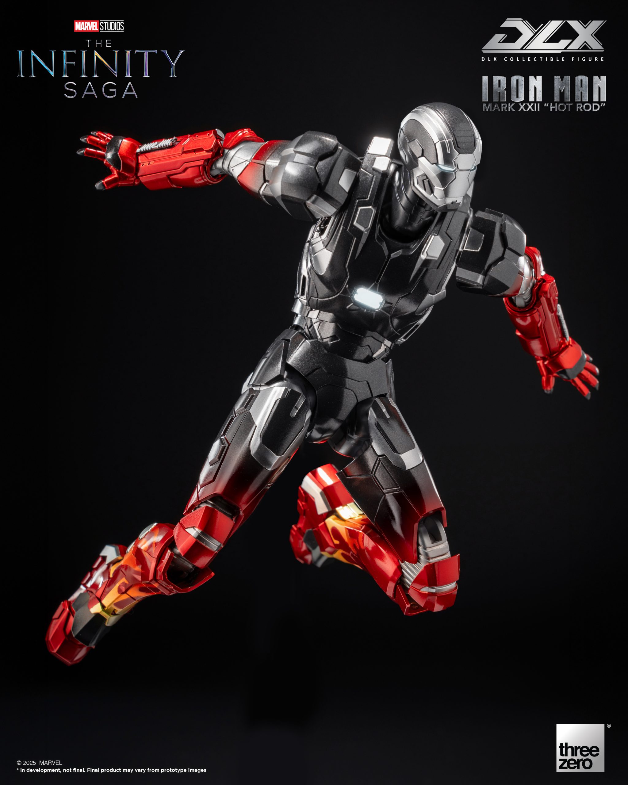 Threezero - Marvel DLX Iron Man Mark 22 Hot Rod 3Z0945C0 (Licensed)