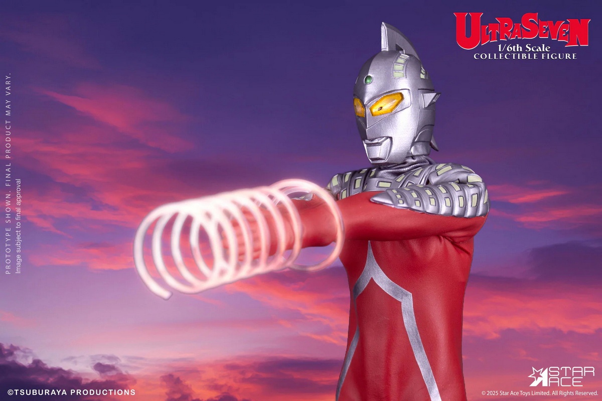 Star Ace Toys - Ultraman 1/6 ULTRASEVEN action figure SA0155 & SA0156 (Licensed)