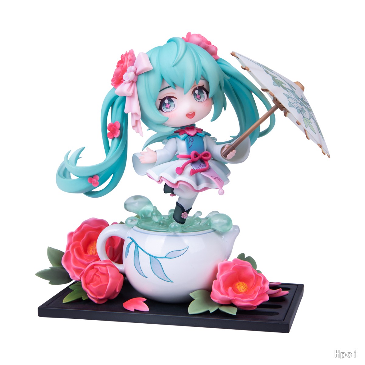 Hobby Rangers - Hatsune Miku huazhiyurun Q version figure (Licensed)  Statue(GK)