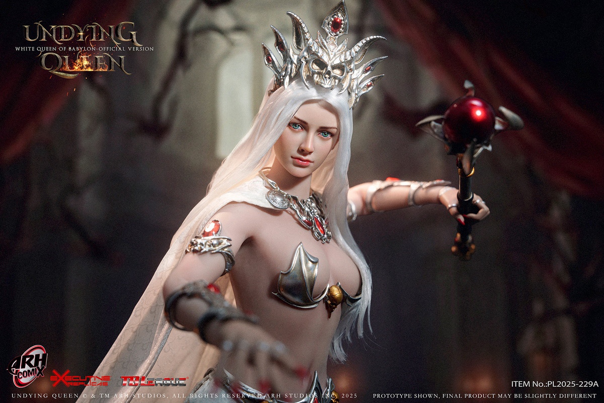 TBLeague - WHITE QUEEN OF BABYLON official version/variation version 1/6 Scale Action Figure PL2025-229A & PL2025-229B (Licensed)