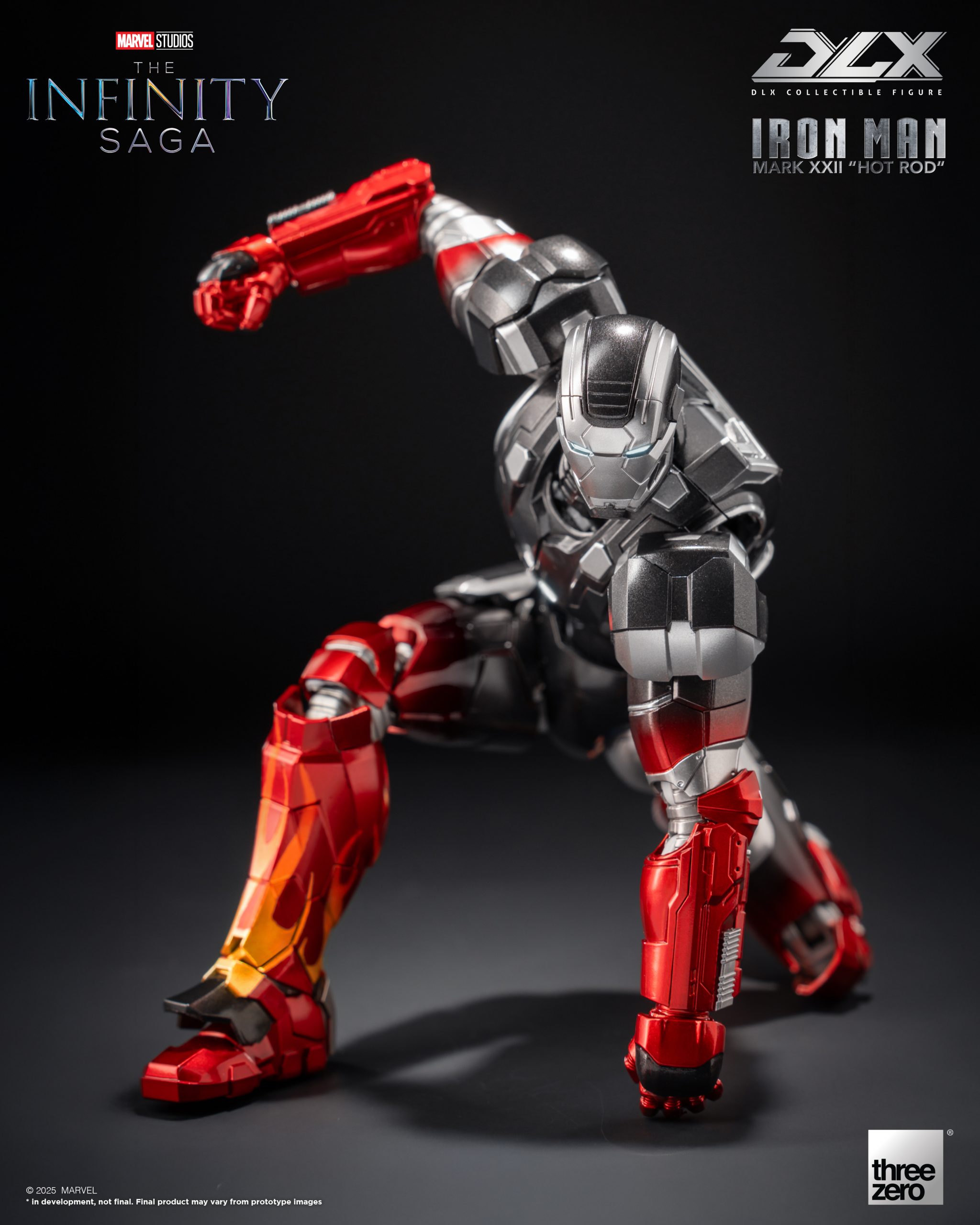 Threezero - Marvel DLX Iron Man Mark 22 Hot Rod 3Z0945C0 (Licensed)