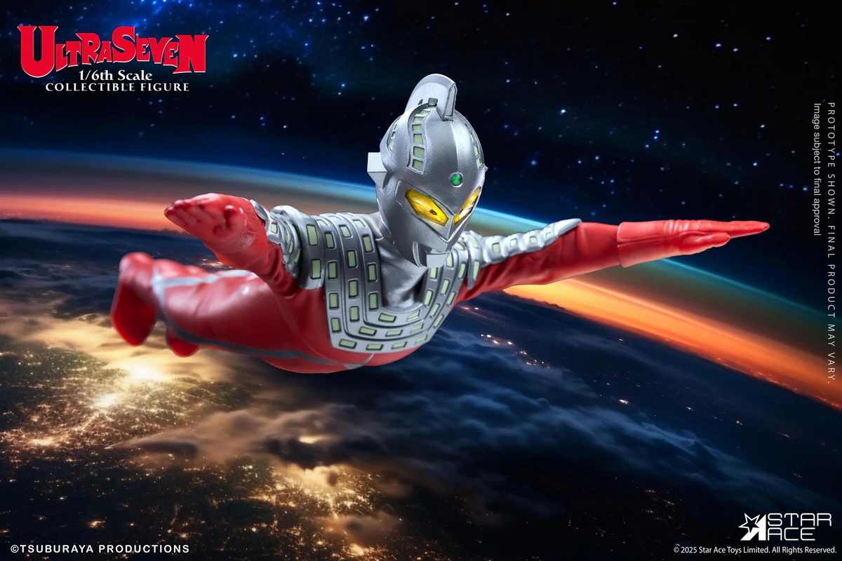Star Ace Toys - Ultraman 1/6 ULTRASEVEN action figure SA0155 & SA0156 (Licensed)