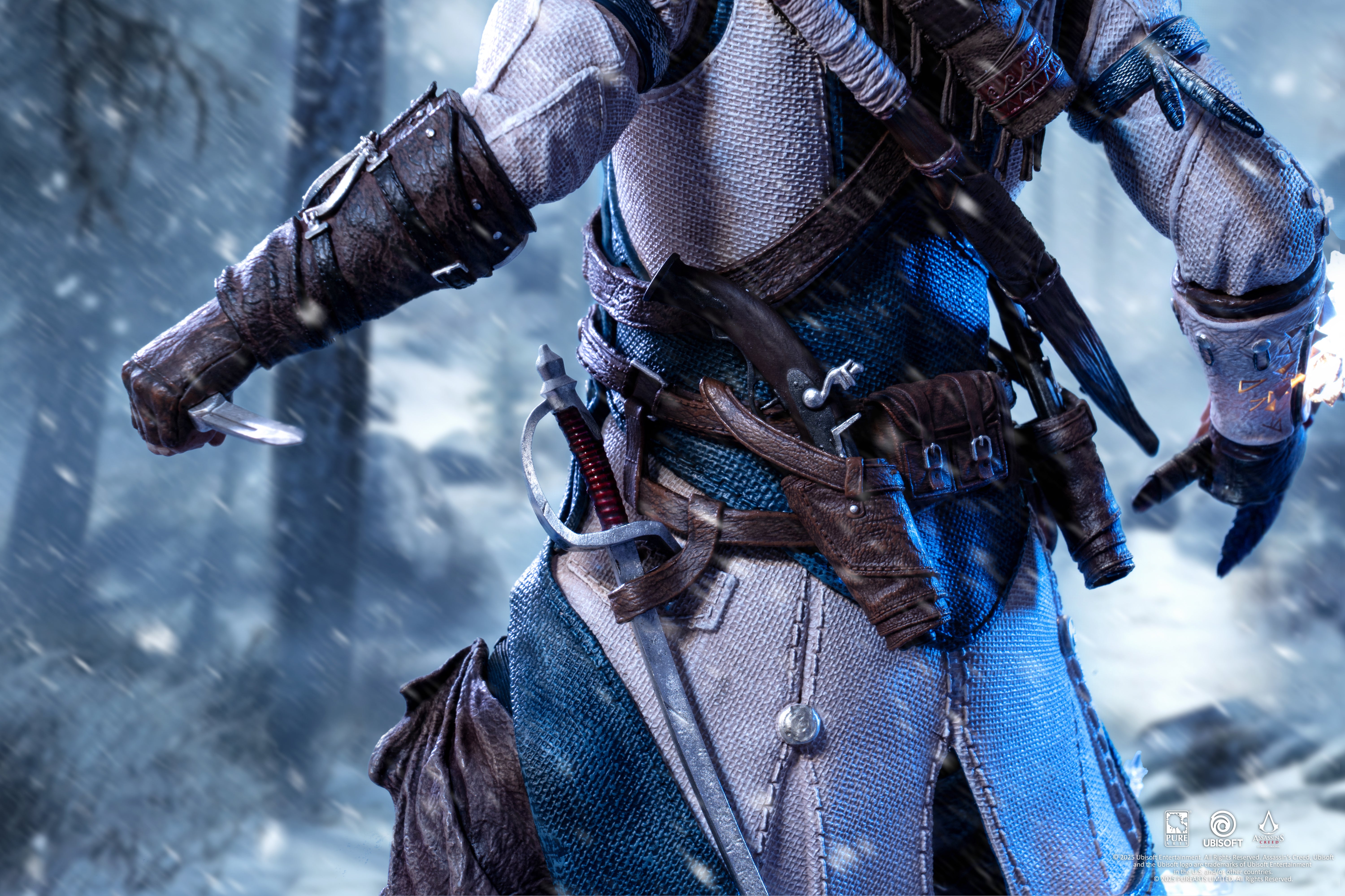 PURE ARTS Studio - Assassin Creed Animus Connor 1/8 Scale Statue (Licensed)