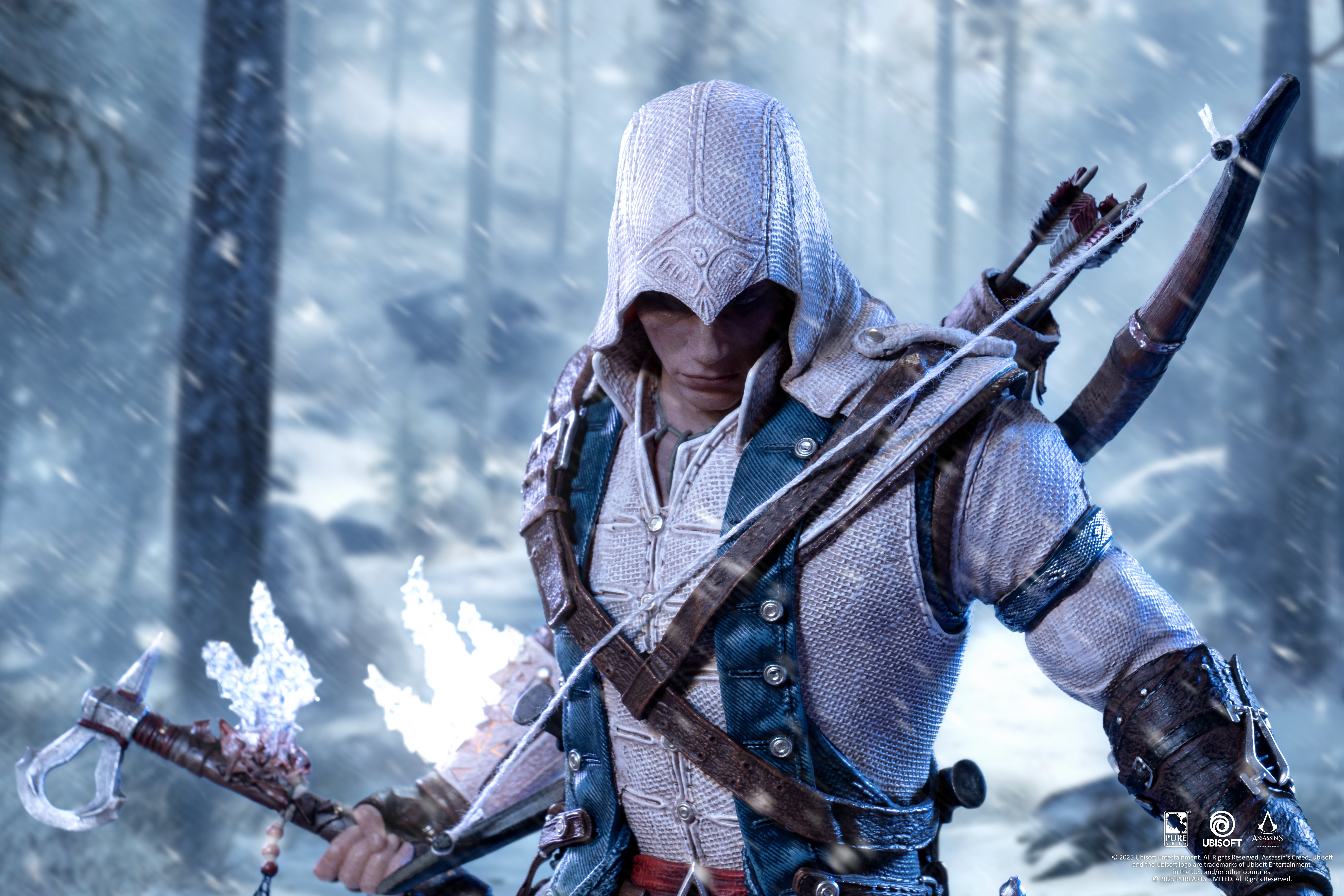 PURE ARTS Studio - Assassin Creed Animus Connor 1/8 Scale Statue (Licensed)